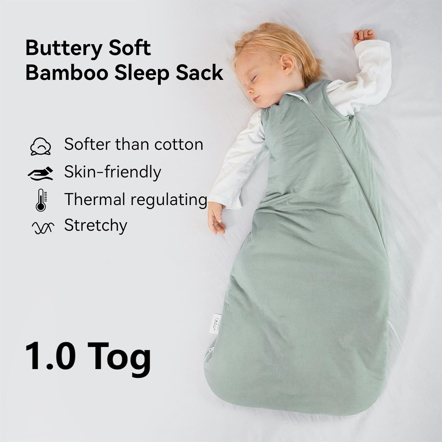 Bamboo sleep sack for toddlers