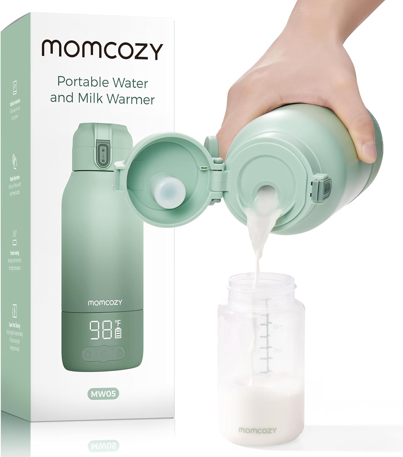 Momcozy portable water and milk warmer