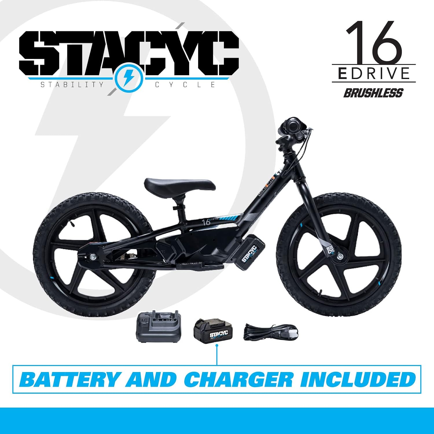 STACYC brushless 16eDRIVE electric balance bike